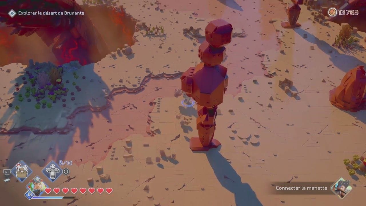LEGO Horizon Adventures Mode libre Débloquer après le 100% de la Zone