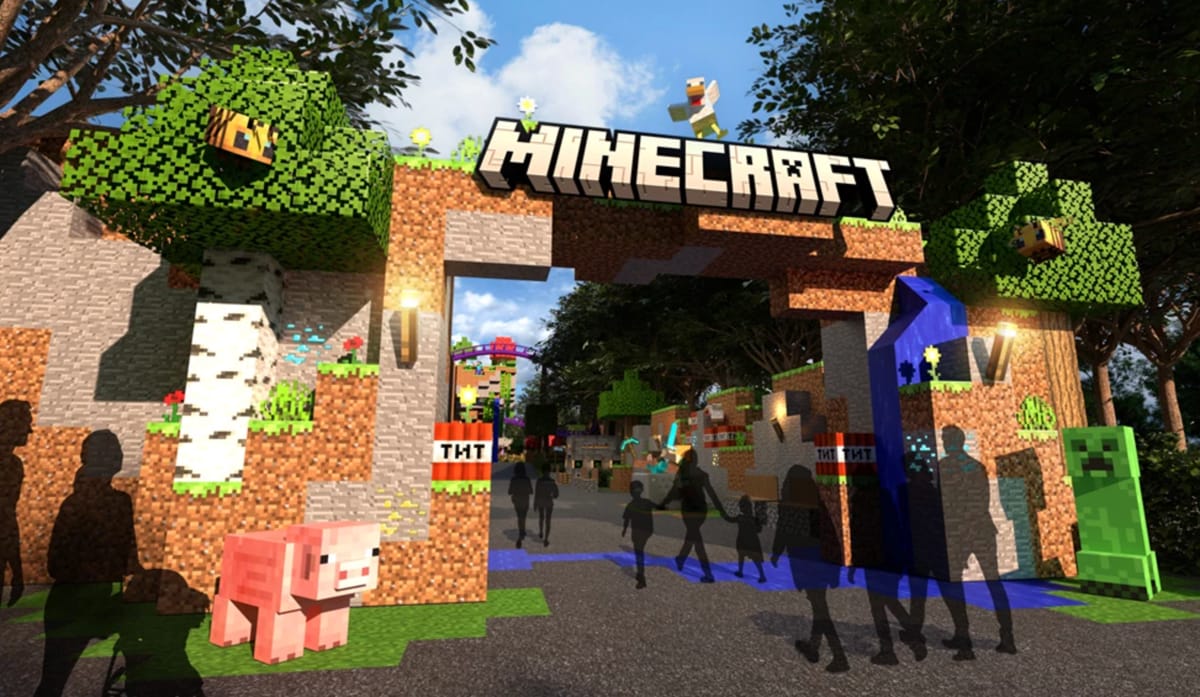 Des parcs à thème Minecraft vont bientôt ouvrir