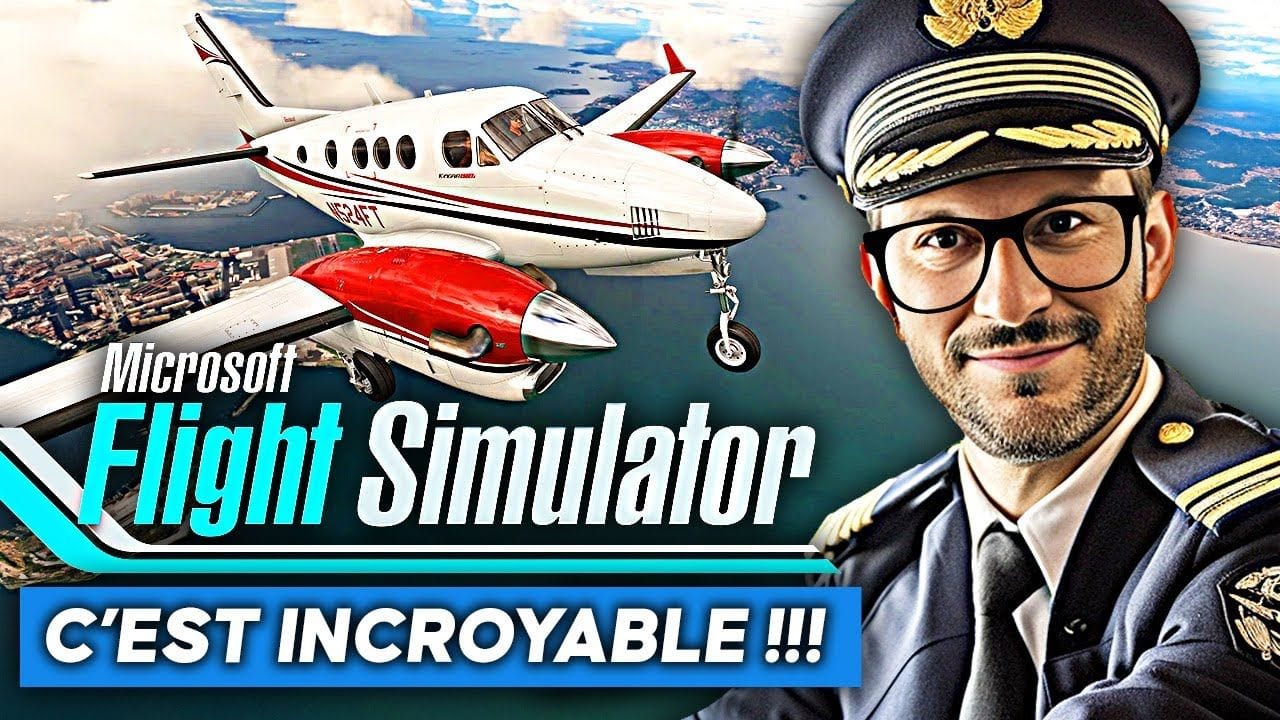 C'est EXCEPTIONNEL : ÇA c'est une CLAQUE NEW GEN 😍 Microsoft Flight Simulator 2024 est BLUFFANT !!!