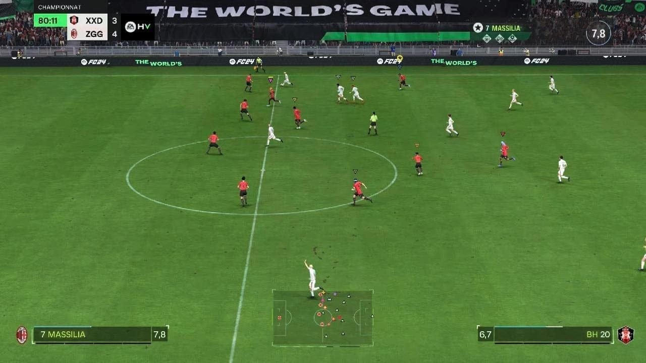 EA SPORTS FC 24 :Le petit pont humain