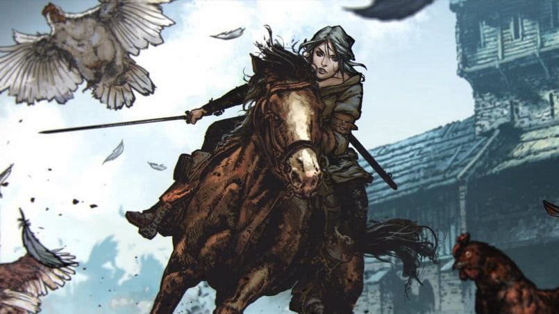 La Geste de Ciri : La fuite du marais