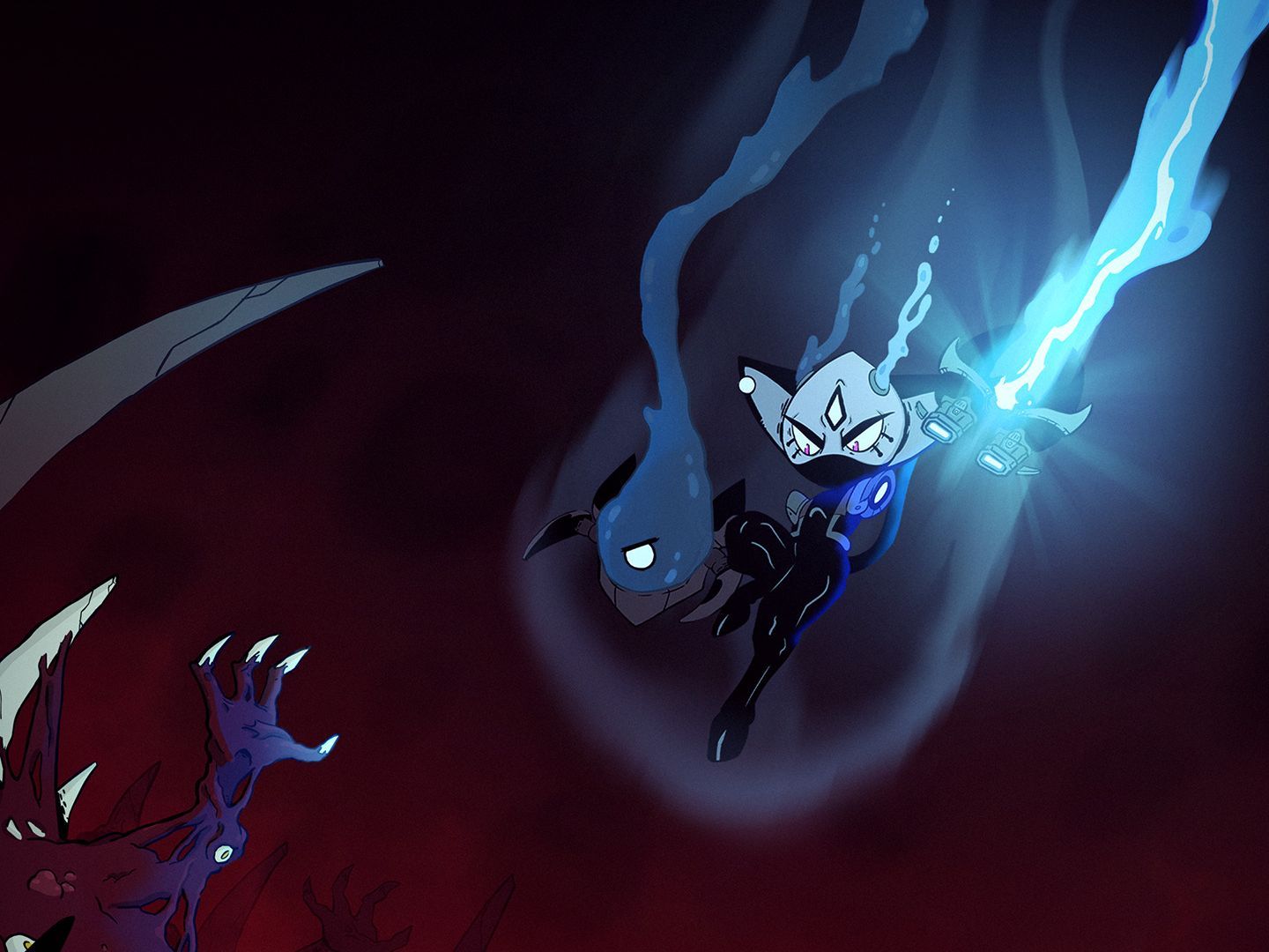 GEEKNPLAY - Biomorph - Une aventure Metroidvania où chaque ennemi devient une arme