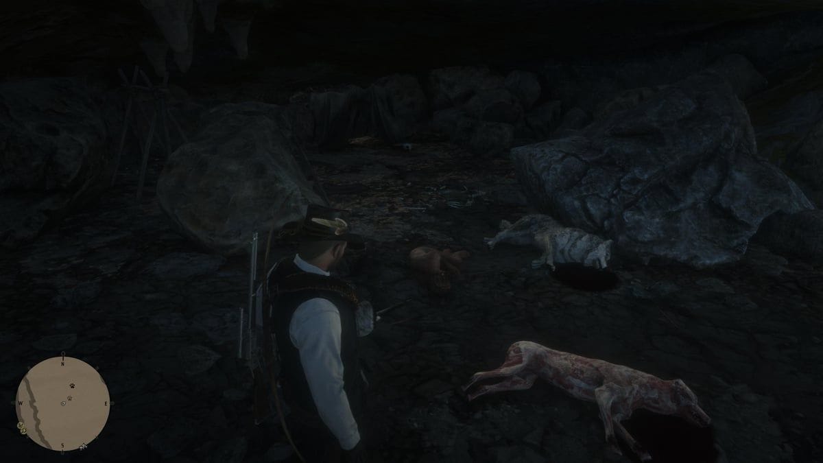 Homme sauvage Red Dead Redemption 2 : Où le trouver pour effectuer l'easter egg du loup-garou ?