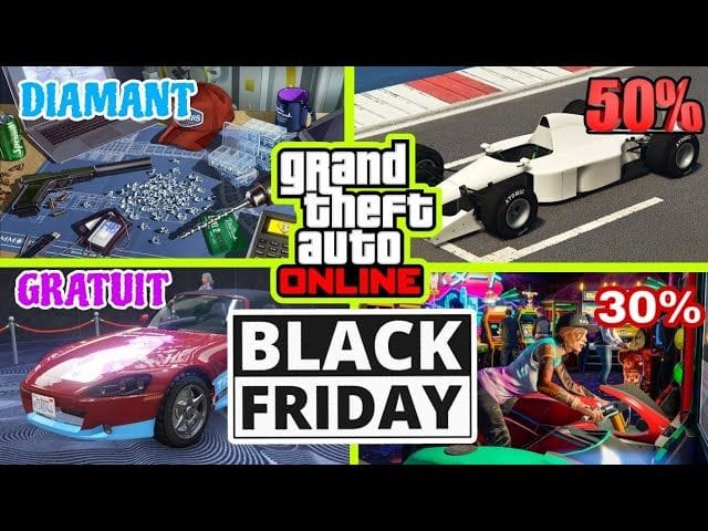 PROMOTION & BONUS BLACK FRIDAY DU 28 AU 04 DÉCEMBRE 2024 DANS GTAONLINE!!!