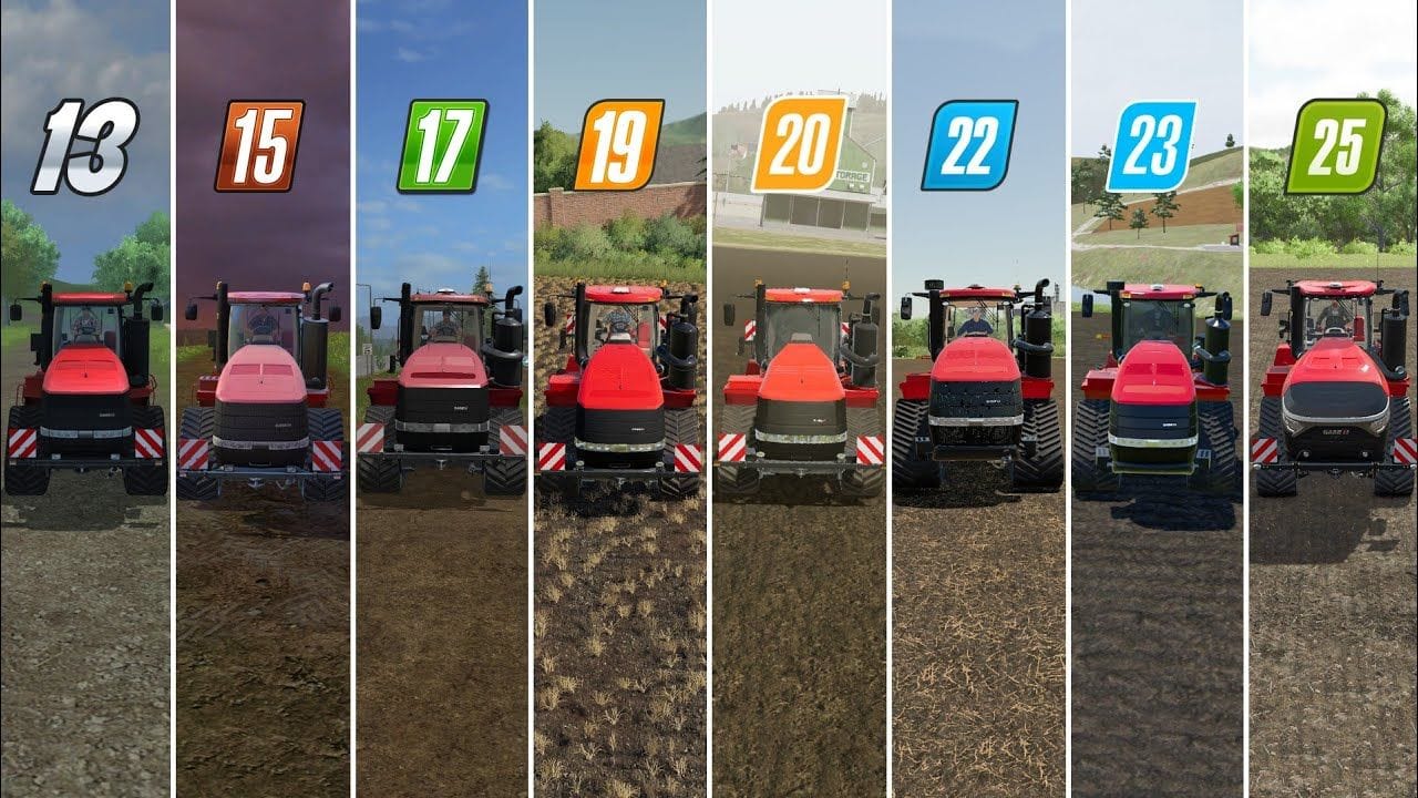 Case IH Quadtrac in All Farming Simulator Games