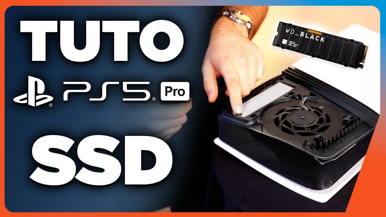 TUTO PLAYSTATION 5 PRO : Comment installer un SSD ?