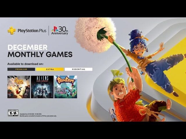 PS Plus Games for December 2024 Available Now (PS+)