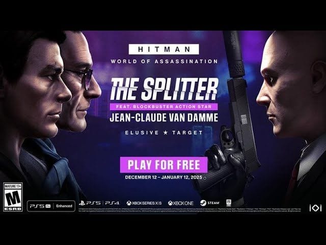 Le légendaire Jean-Claude Van Damme fait son entrée dans le monde de Hitman: World of Assassination