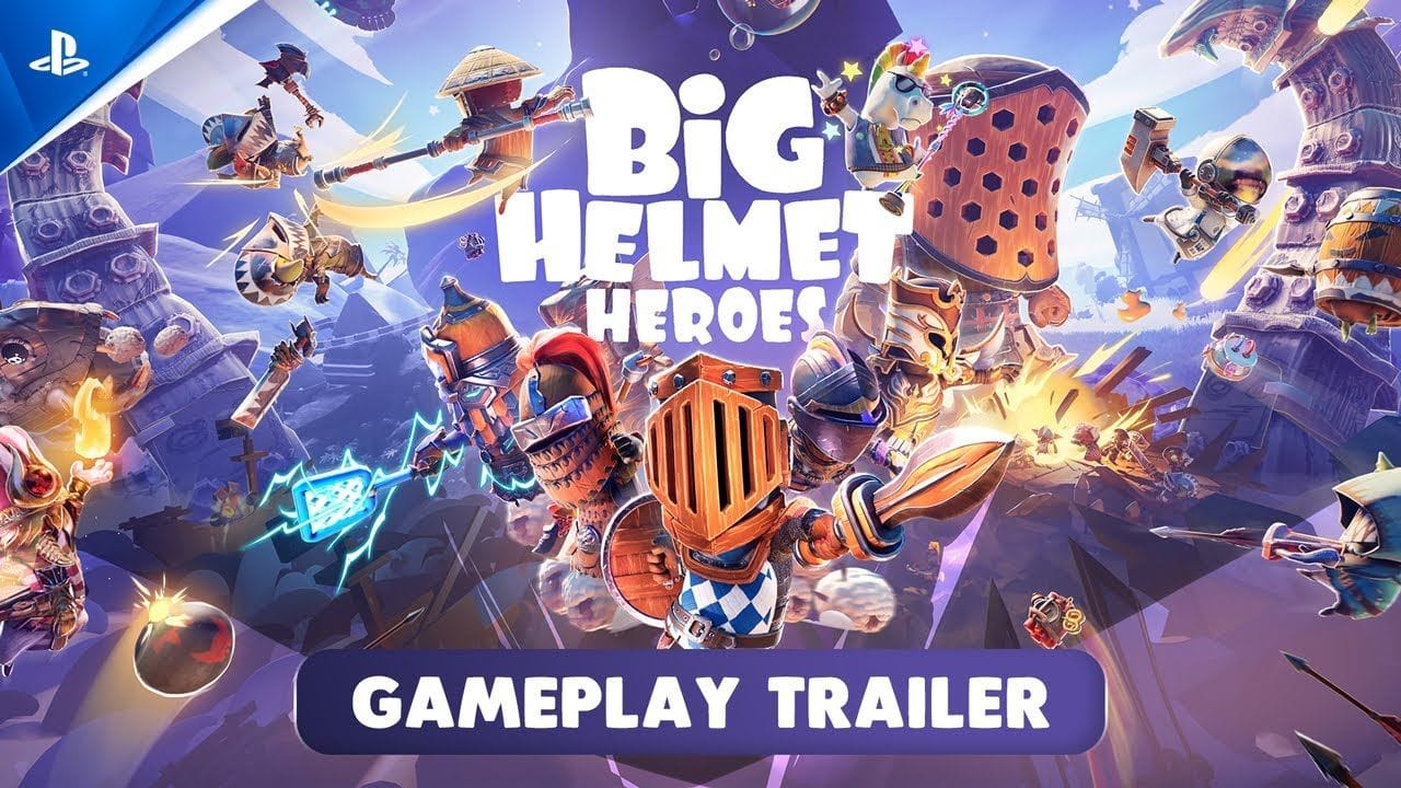 Big Helmet Heroes - Gameplay Trailer | PS5 Games