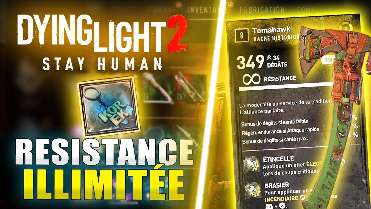 Dying Light 2 - Obtenir des ARMES INCASSABLES (Résistance INFINIE et ILLIMITÉE) MOD SECRET !!