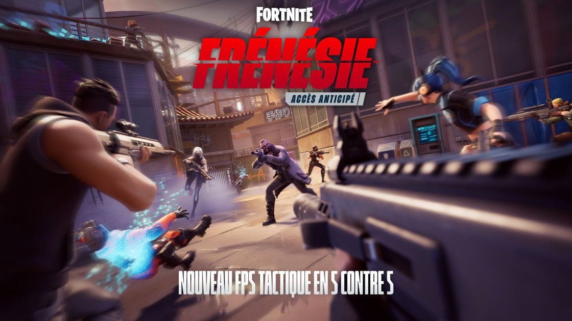 GEEKNPLAY - Fortnite - Plongez en vue FPS et créez des îles inédites dans le nouveau mode compétitif révolutionnaire Frénésie d'Epic Games