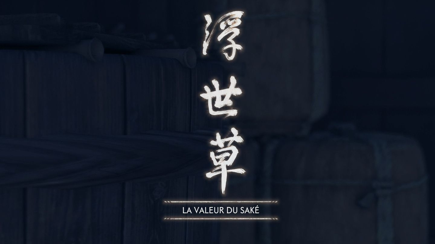 La valeur du Saké