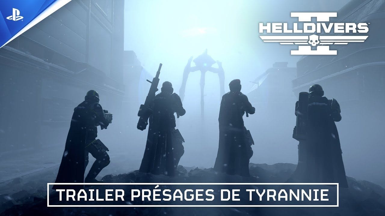 Helldivers 2 - Trailer de la mise à jour Présages de Tyrannie - The Game Awards 2024 | PS5, PC