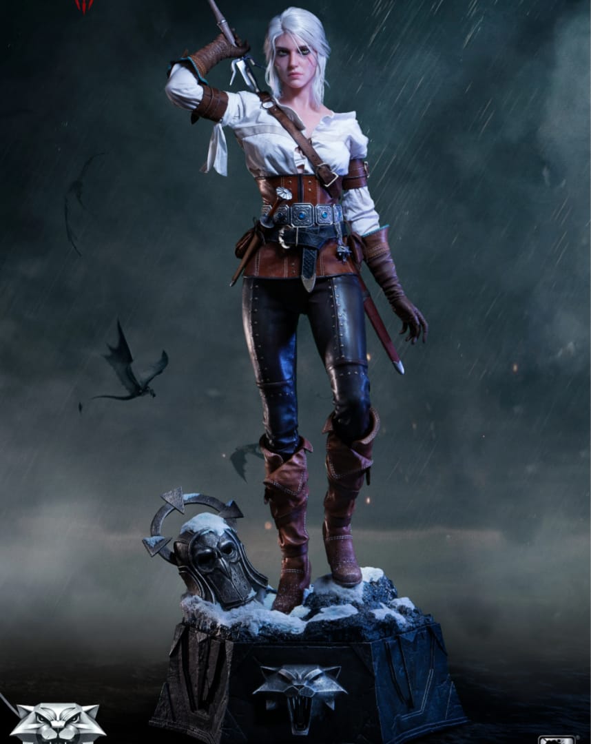 Purearts dévoile la statue exquise de Ciri à l'échelle 1/2 pour les passionnés de The Witcher.