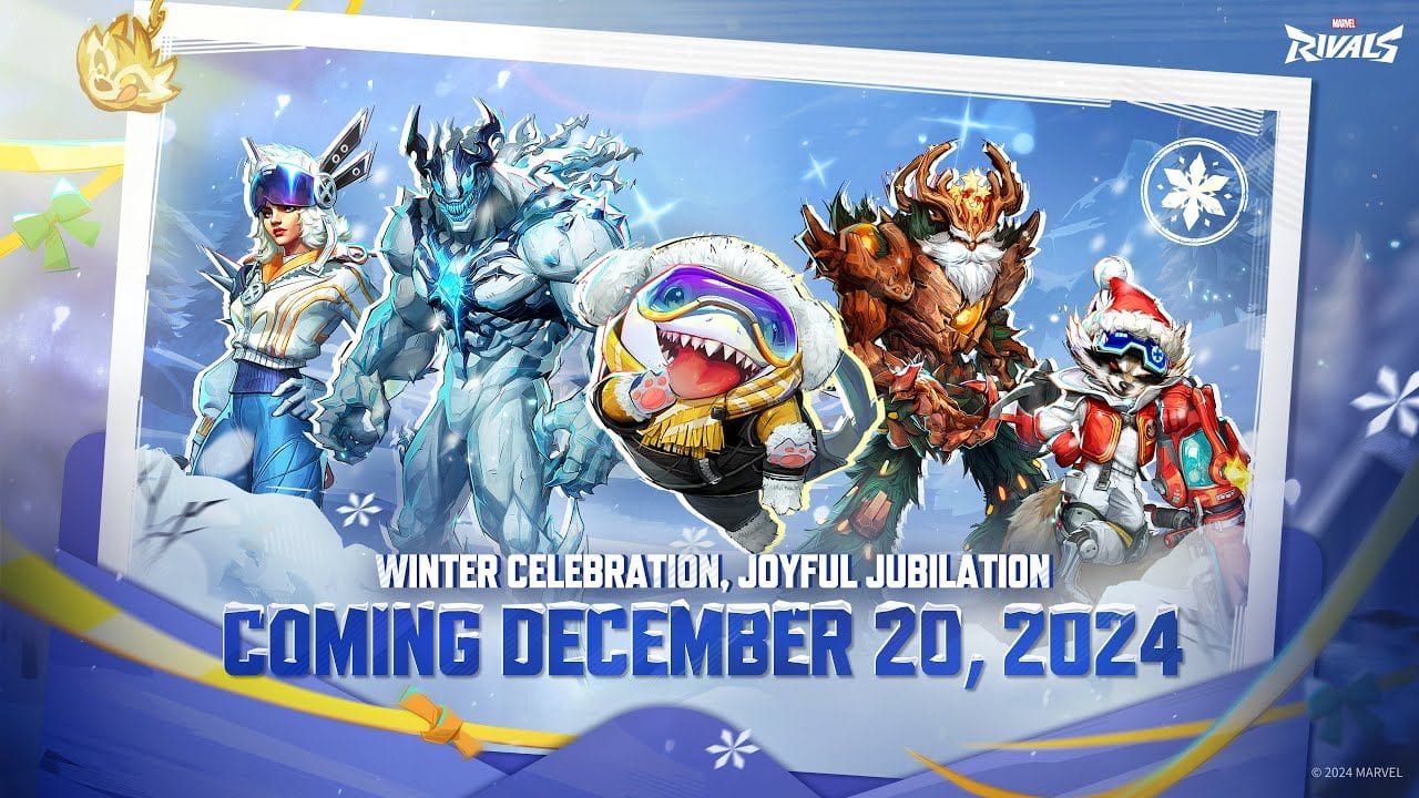 Marvel Rivals se la joue Splatoon avec un nouveau mode de jeu centré sur Jeff et l'arrivée des costumes d'hiver
