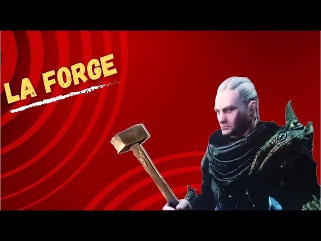The Elder Scrolls Online artisanat- la forge