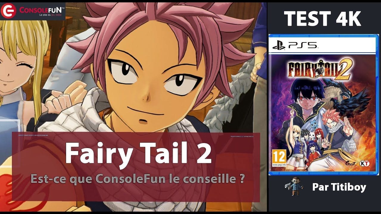 🎮 TEST 4K de FAIRY TAIL 2 : Le RPG ÉPIQUE de GUST sur PS5, PS4, SWITCH & PC ? 🚀
