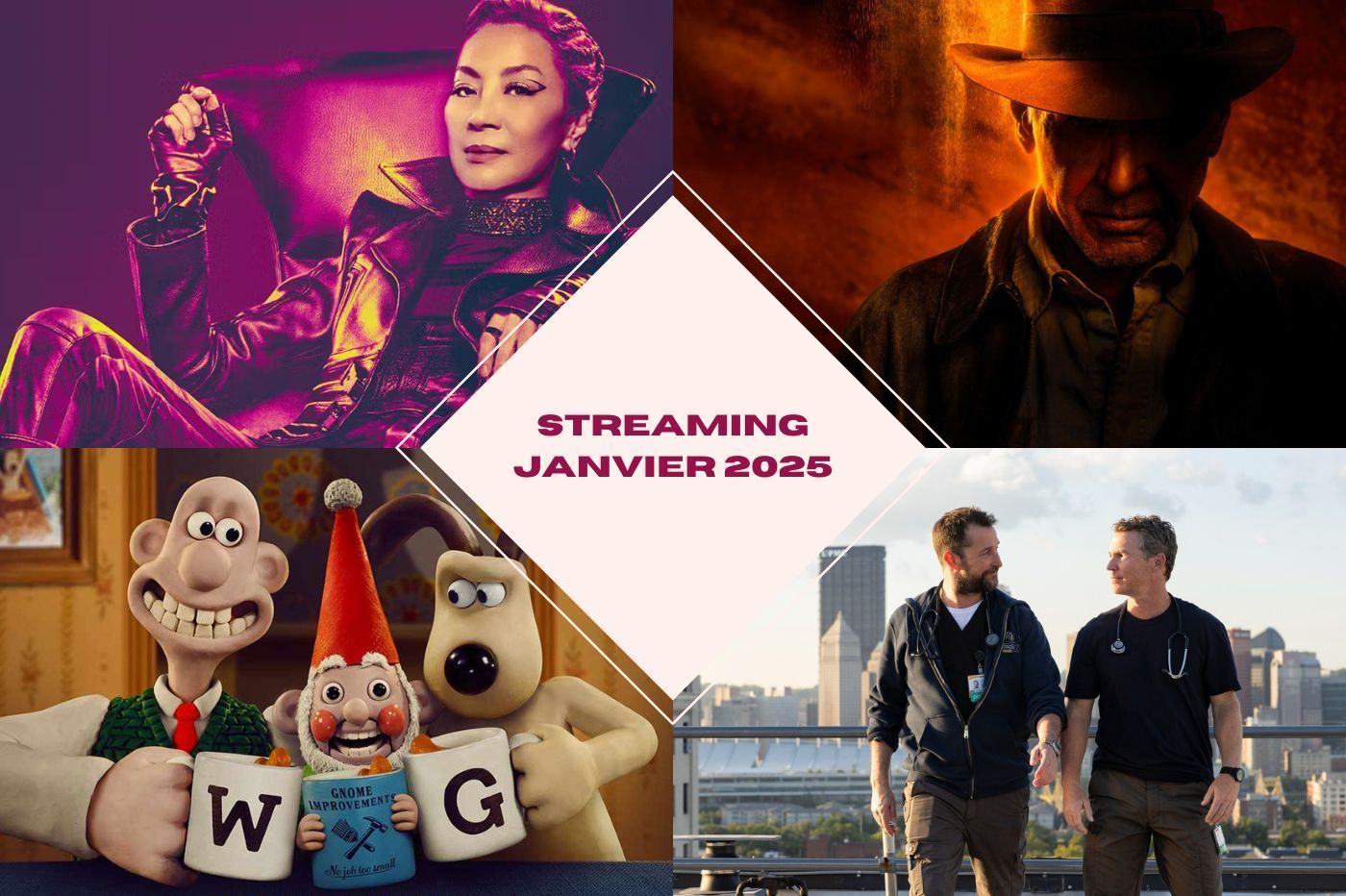 Programme streaming : découvrez les films et séries de janvier 2025