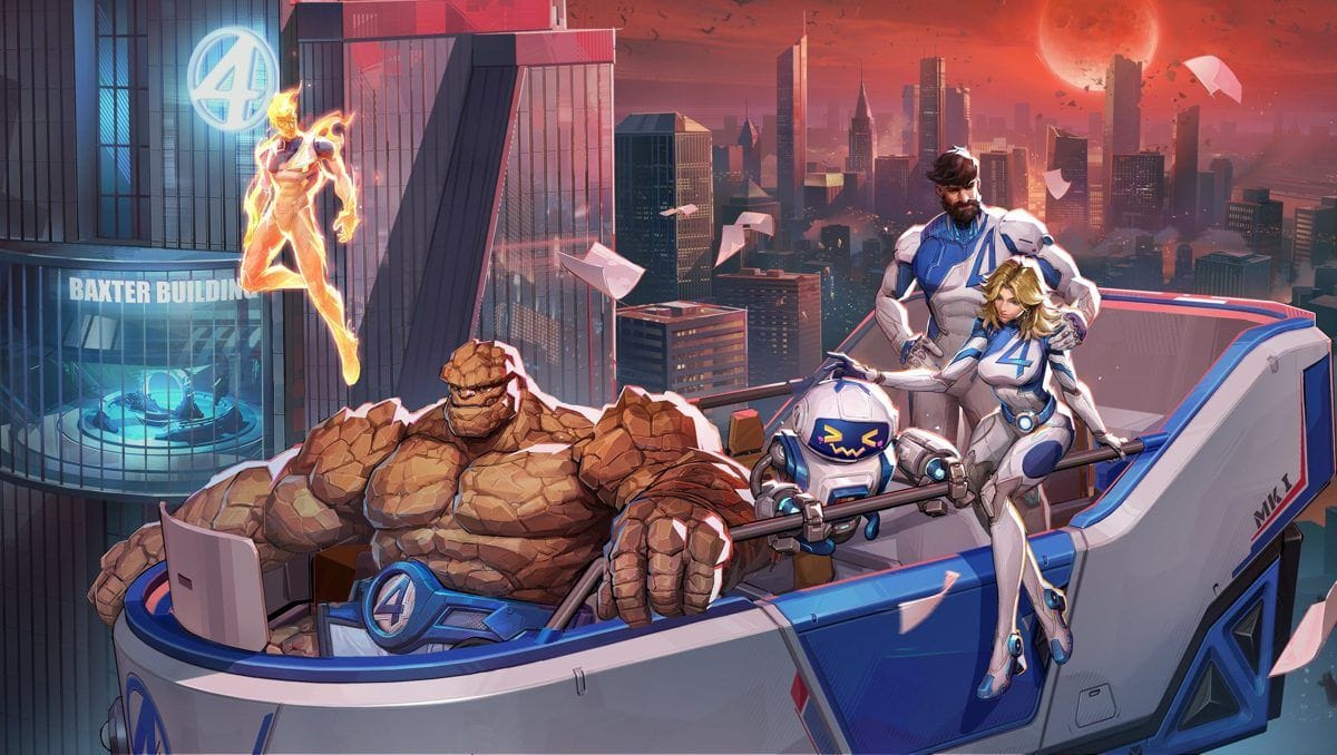 Les Quatre Fantastiques confirmés dans Marvel Rivals grace à une première image officielle