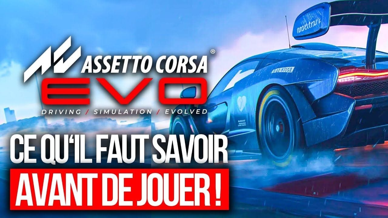Assetto Corsa EVO : TOUT SAVOIR sur le 1er JEU DE COURSE de 2025 ! 💥
