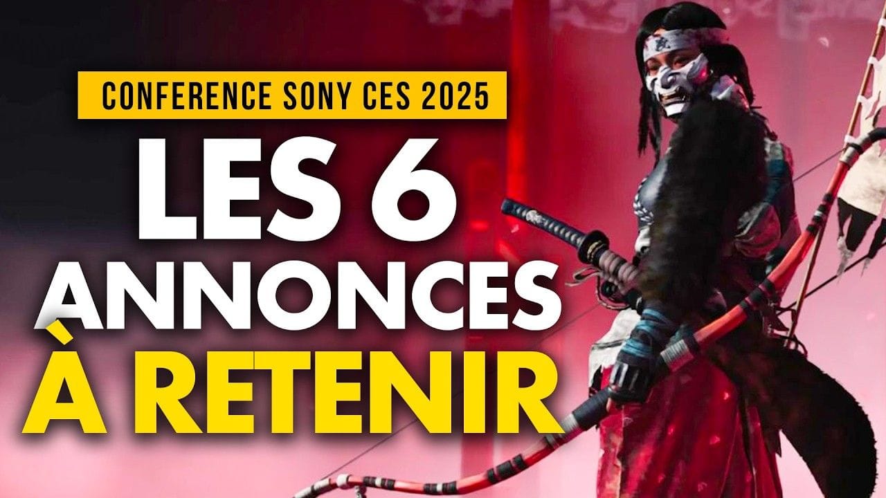 SONY CES 2025 : Les 6 ANNONCES à retenir ! 🔥 (Ghost of Tsushima Legends, TLOU Saison 2, Horizon...)