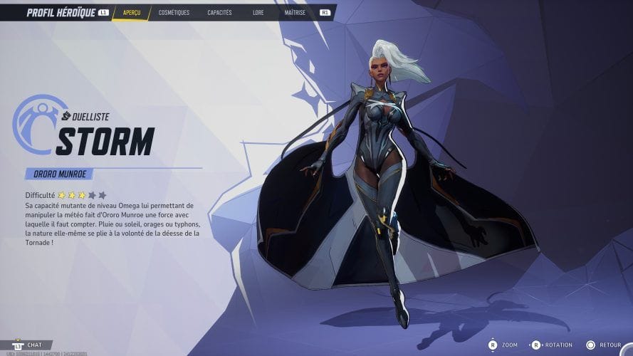 Storm : Capacités, stats, costumes | Guide Marvel Rivals