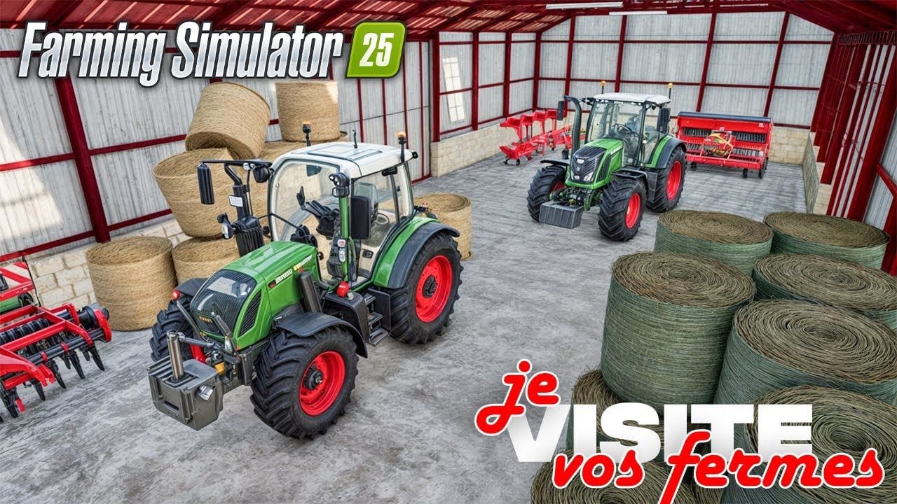 Cette ferme est 100% Réaliste | Je Visite Vos Fermes (Zielonka) | Farming Simulator 25