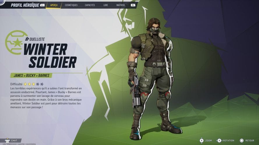 Winter Soldier : Capacités, stats, costumes | Guide Marvel Rivals