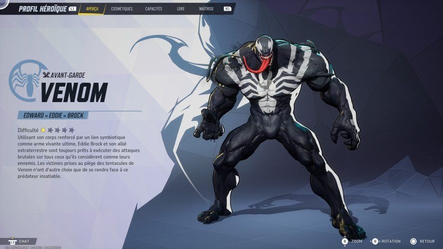 Venom : Capacités, stats, costumes | Guide Marvel Rivals