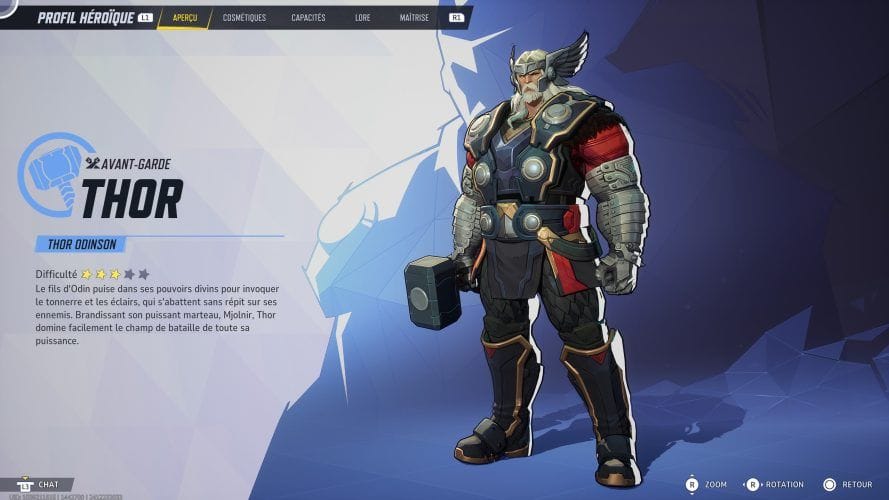 Thor : Capacités, stats, costumes | Guide Marvel Rivals