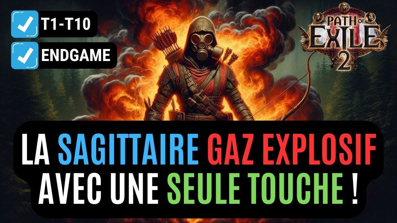 Le Build Rôdeuse Sagittaire Gaz Explosif Avec Une Seule Touche Pour Déboîter L'Atlas !