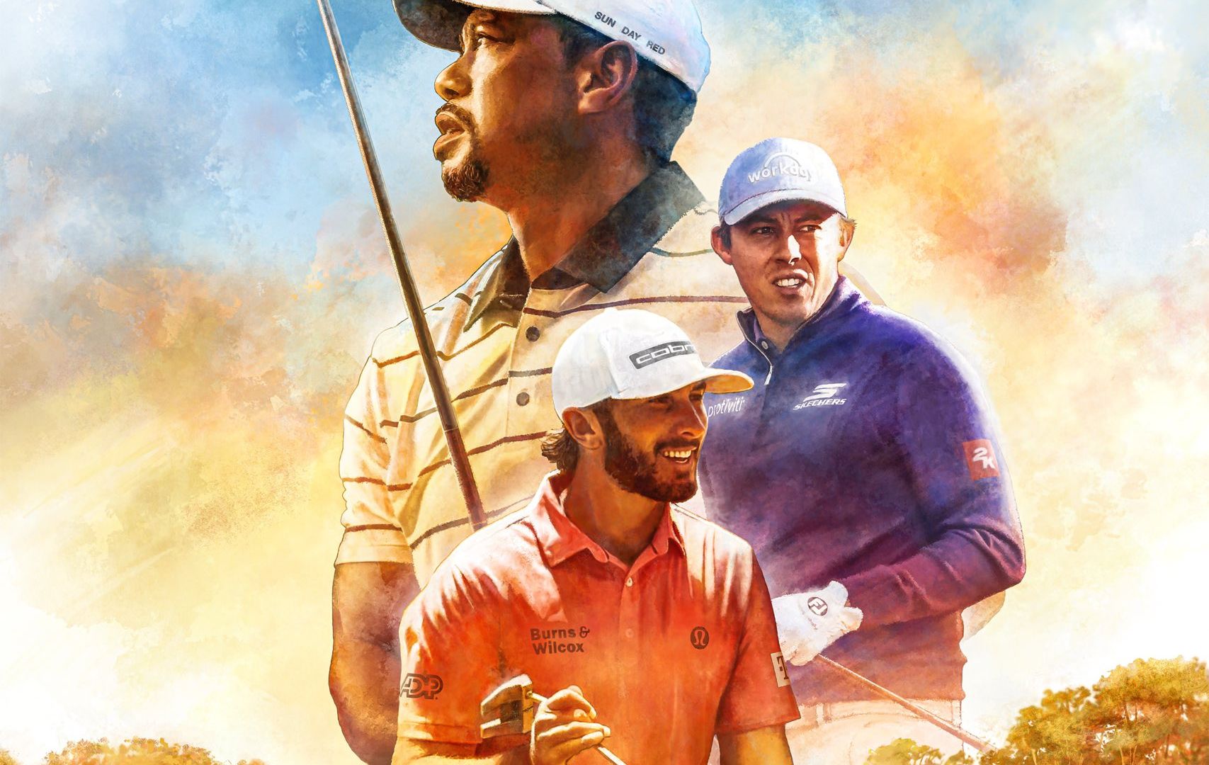 Voici les vedettes de la couverture de PGA Tour 2K25