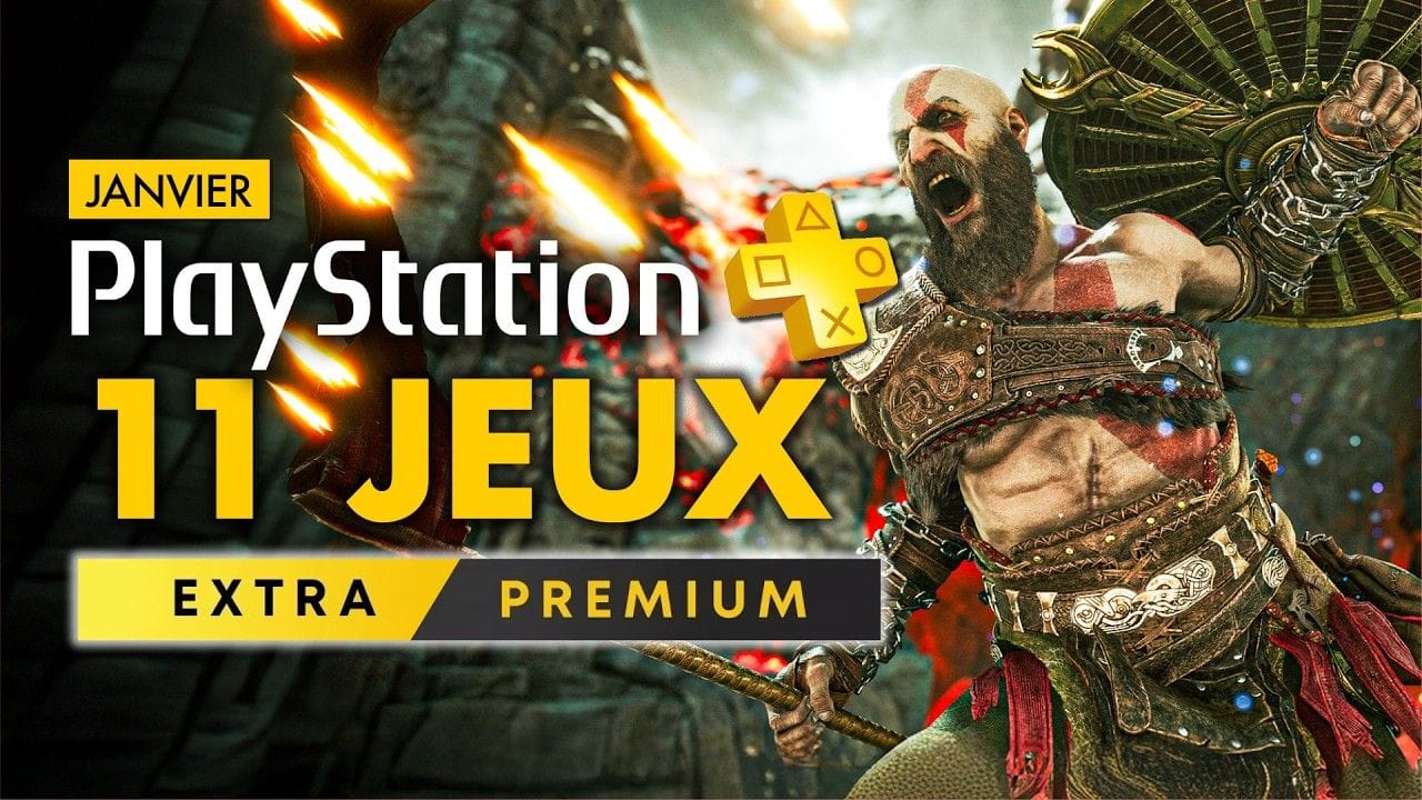 PlayStation Plus PS4 & PS5 | JANVIER 2025 : Les JEUX du PS Plus Extra & Premium ! 🔥