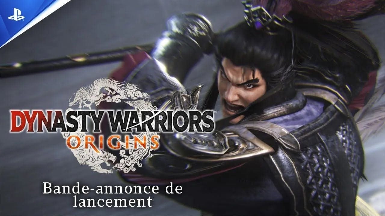 DYNASTY WARRIORS: ORIGINS - Trailer de lancement - VOSTFR - 4K | PS5