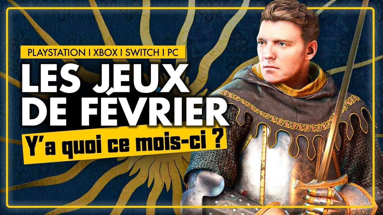 TOP 10 des sorties jeux vidéo en FÉVRIER 2025 ! 🎮
