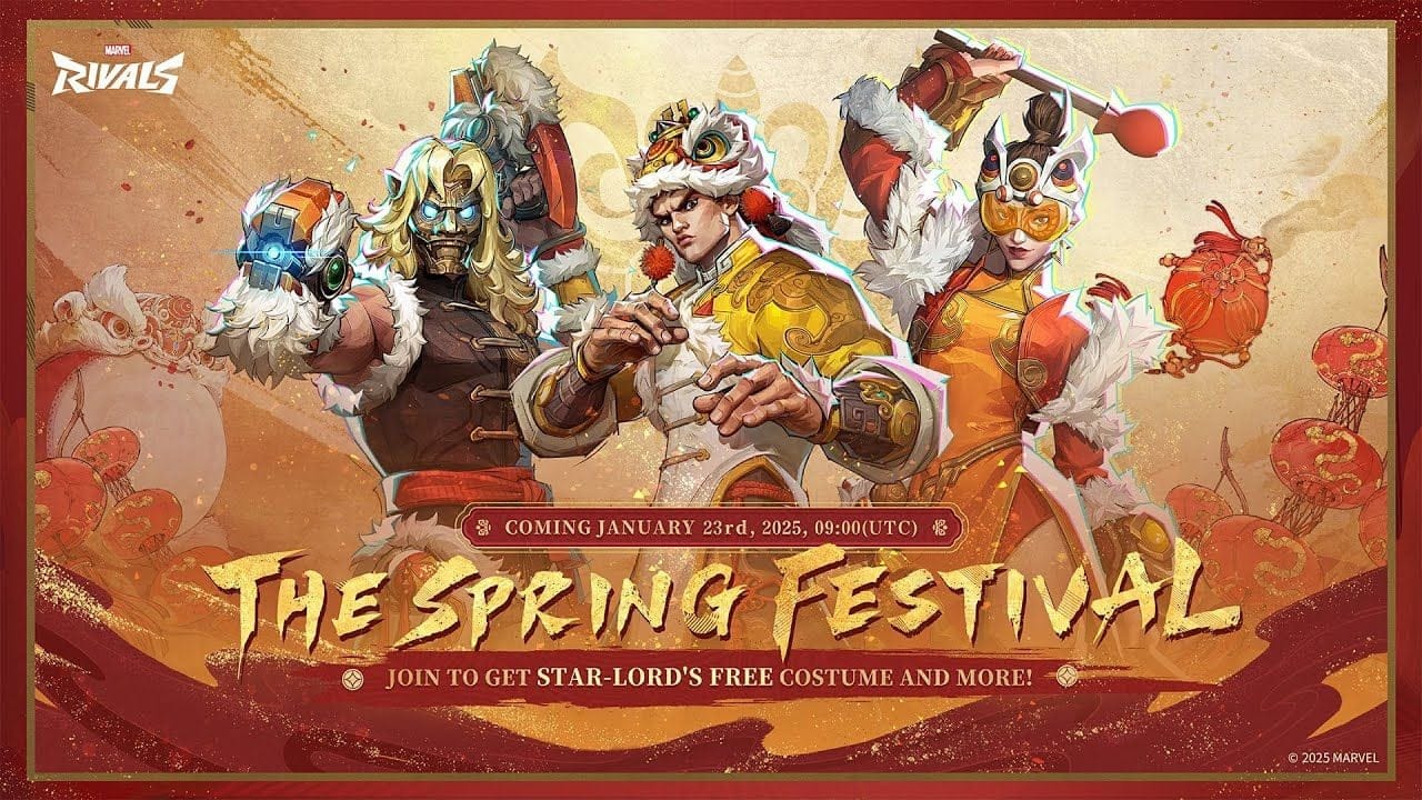 Marvel Rivals fête le Nouvel An chinois avec de nouveaux costumes et un mode façon Rocket League