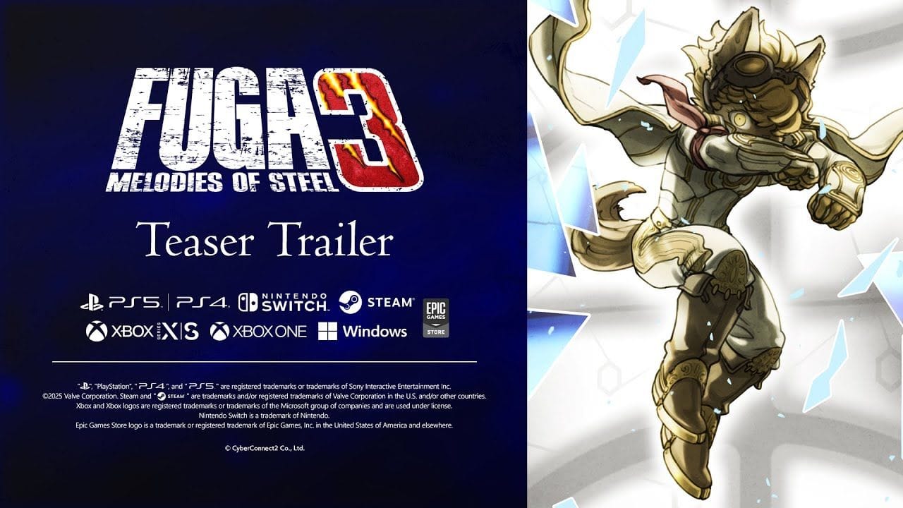 Fuga: Melodies of Steel 3 est annoncé avec une première vidéo et une date de sortie