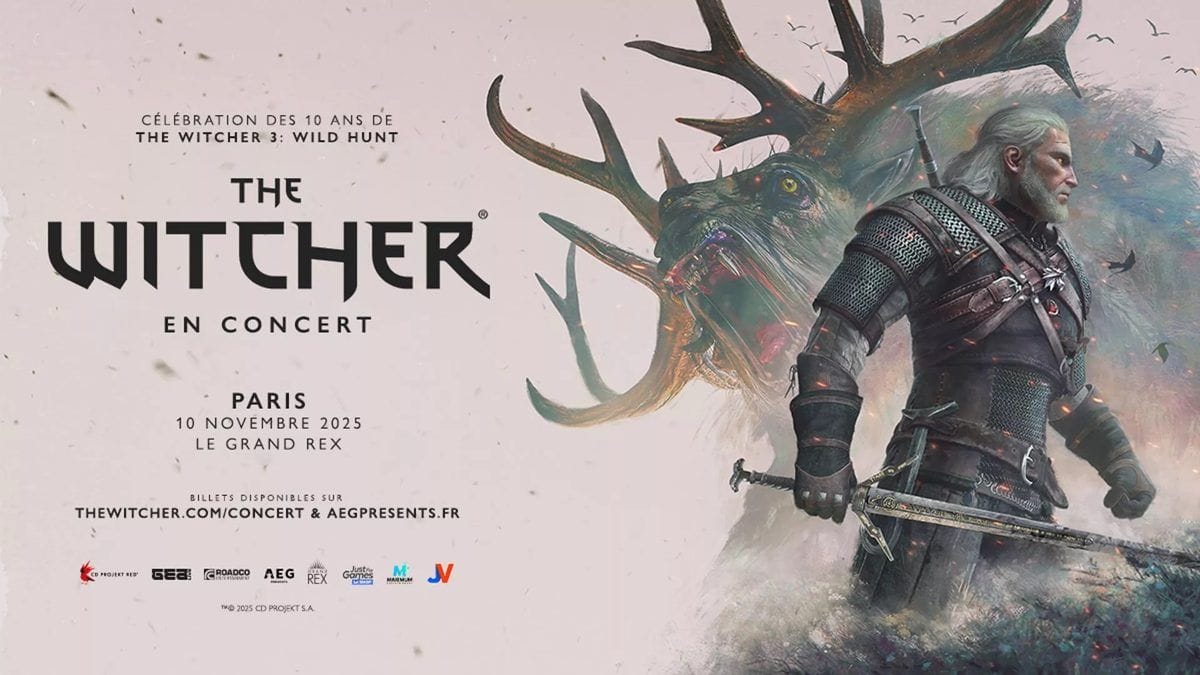 Tout savoir sur le futur concert anniversaire de The Witcher III à Paris