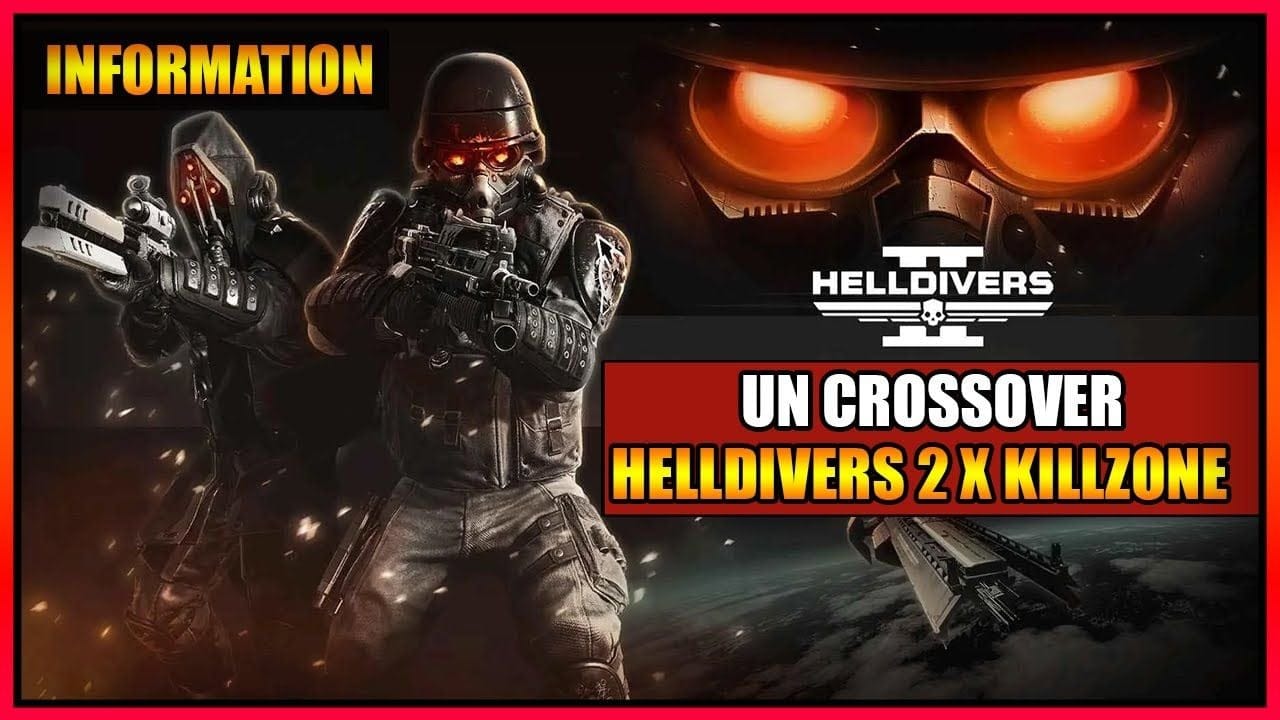 INFORMATION - UN CROSSOVER HELLDIVERS 2 X KILLZONE ! JE VOUS EXPLIQUE TOUT ! - PS5 - FR