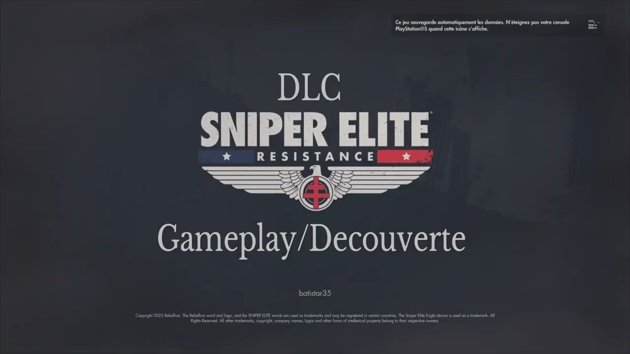 Sniper Elite RÉSISTANCE DLC Gameplay/Decouverte Mission Assassiner ???  Trophée