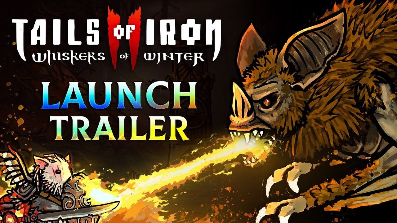 Tails of Iron 2 sort aujourd'hui et nous le rappelle avec une bande-annonce de lancement