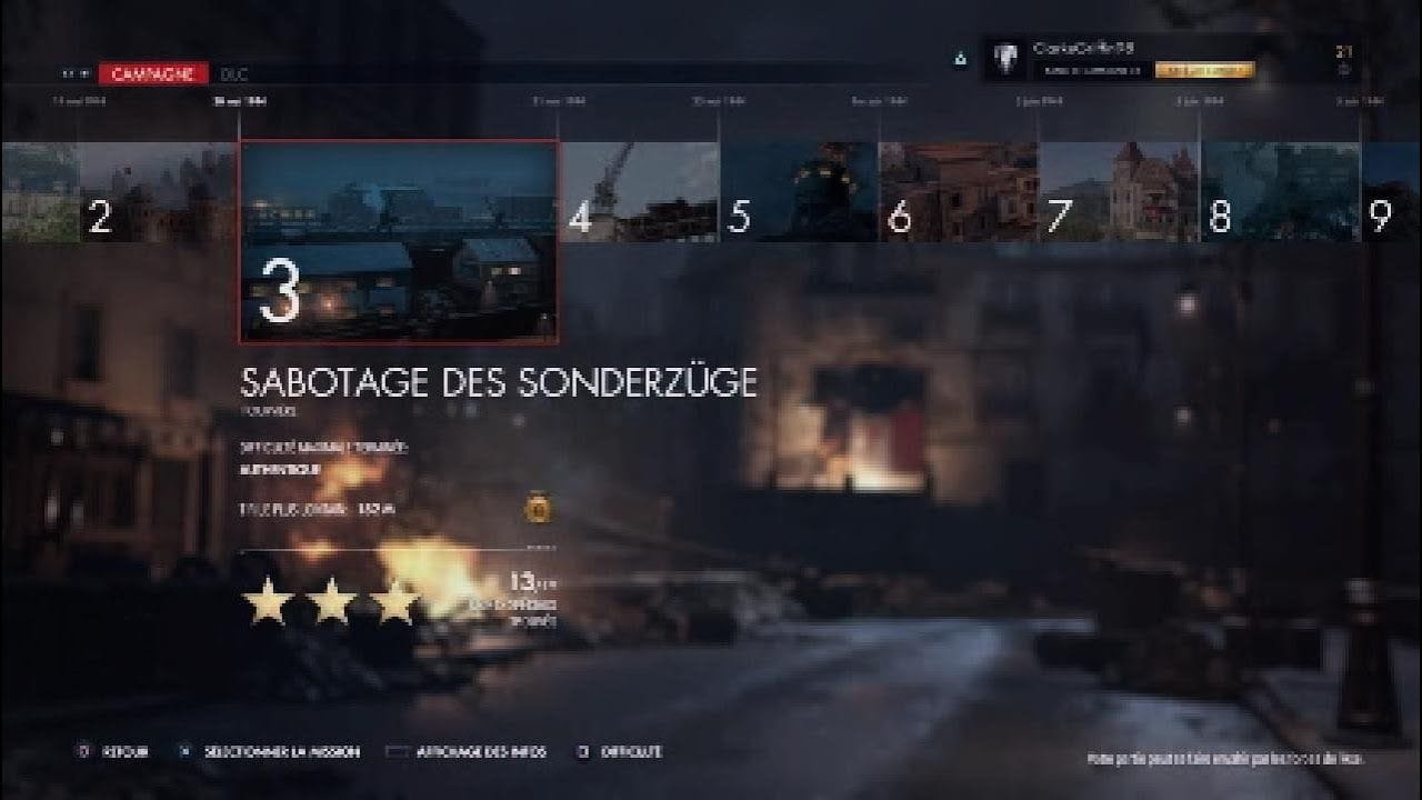 Sniper Elite résistance - Mission 3 sabotage des Sonderzüge - Difficulté Authentique #2