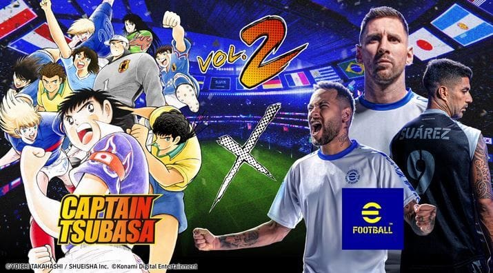 GEEKNPLAY - eFootball x Captain Tsubasa - Une collaboration épique avec des cartes spéciales et un tournoi mondial en 2025