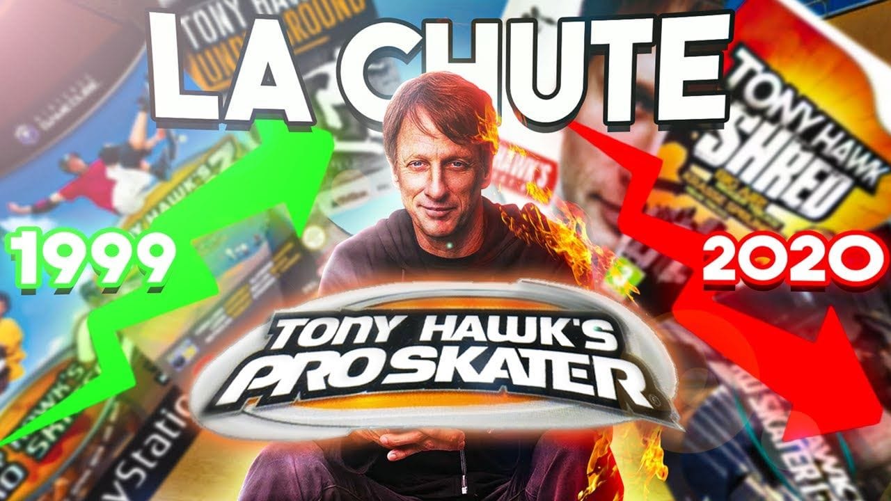 La CHUTE de TONY HAWK'S PRO SKATER