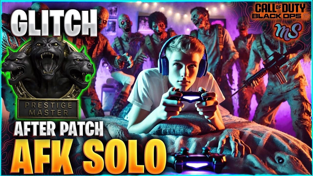 *NOUVEAU* GLITCH BO6 ZOMBIE AFTER PATCH AFK SOLO ! #blackops6 #bo6 #callofduty