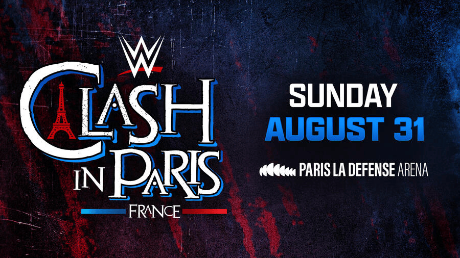 La WWE officialise Clash in Paris pour le 31 aout 2025