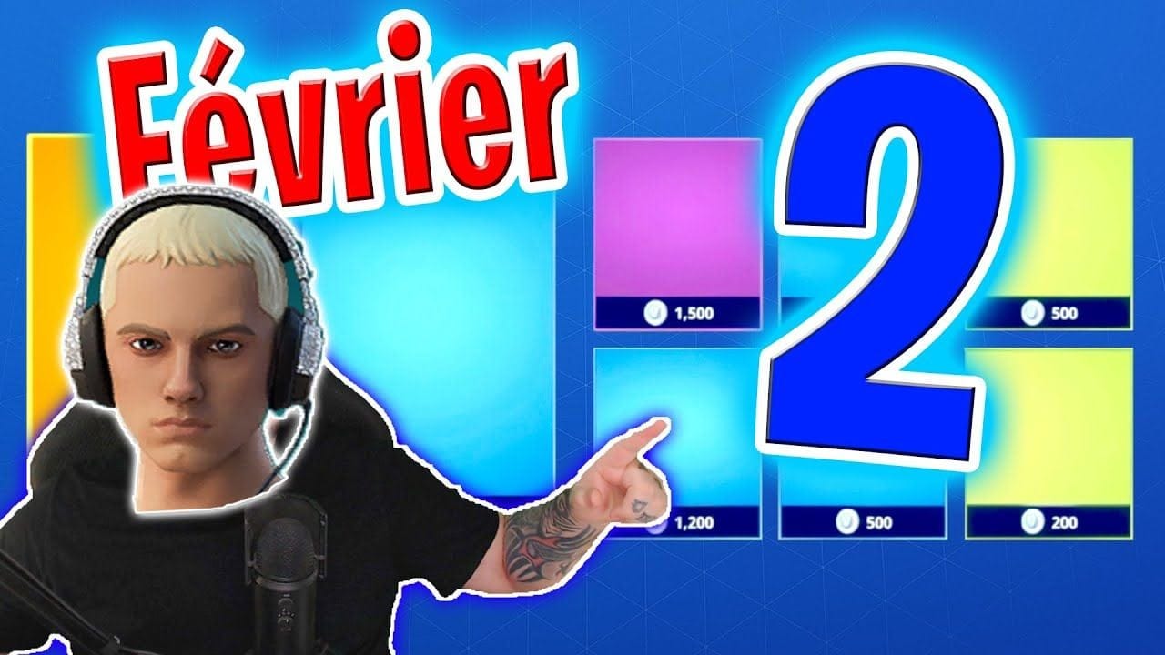 BOUTIQUE FORTNITE D’AUJOURD’HUI (2 Février 2025) 💙🥳 (Boutique du jour)