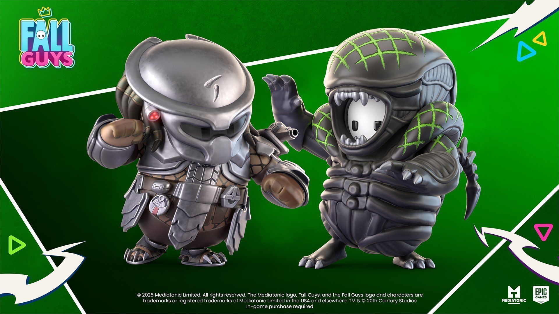Fall Guys reçoit des skins Alien vs Predator