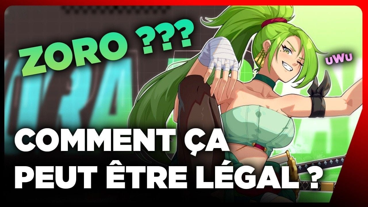 GROS PLAGIAT : Goku, Luffy ou Naruto changés en femmes dans ce nouveau jeu plutôt LIMITE