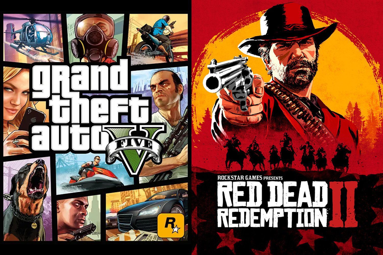 GTA 5 dépasse les 210 millions de ventes, Red Dead Redemption II les 70 millions